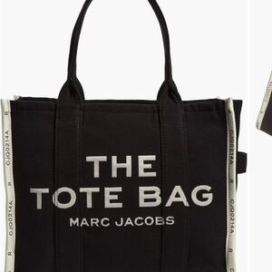 Marc Jacobs THE JACQUARD LARGE TOTE BAG black
